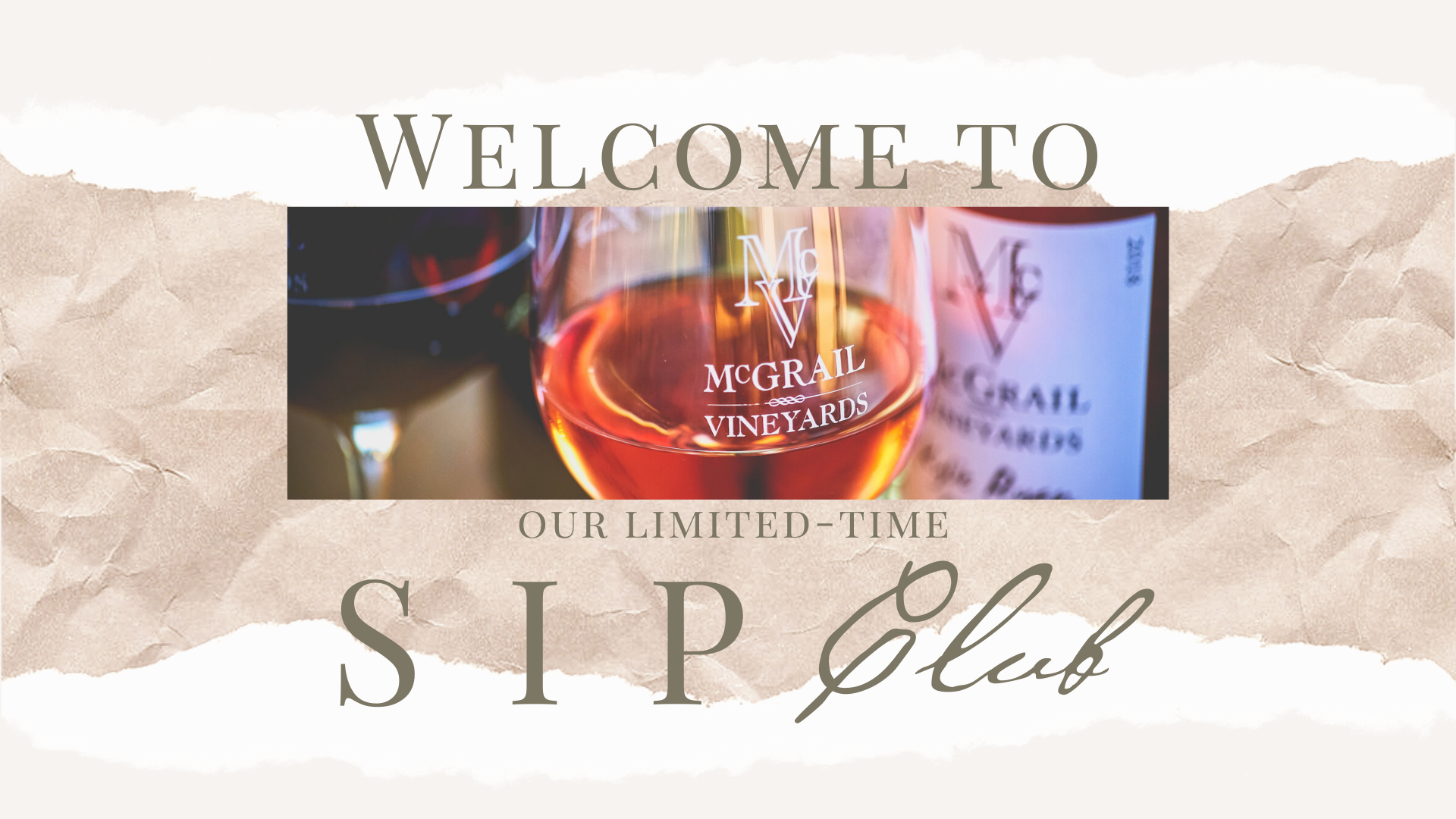 Virtual Tasting with Winemaker Mark Clarin for SIP Club Members