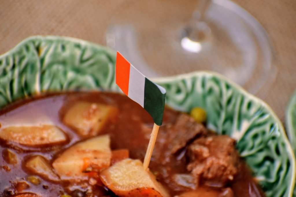 Irish beef and potato stew
