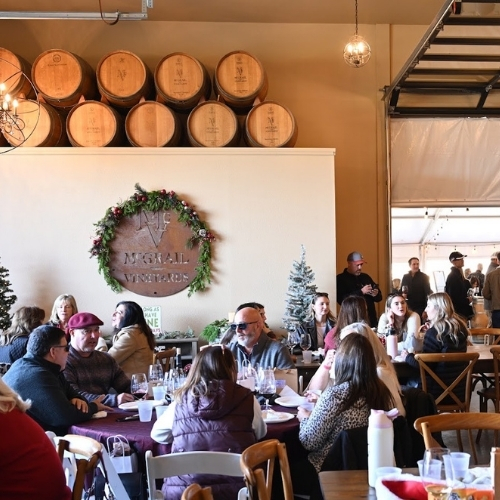 Holiday in the Vineyards at McGrail